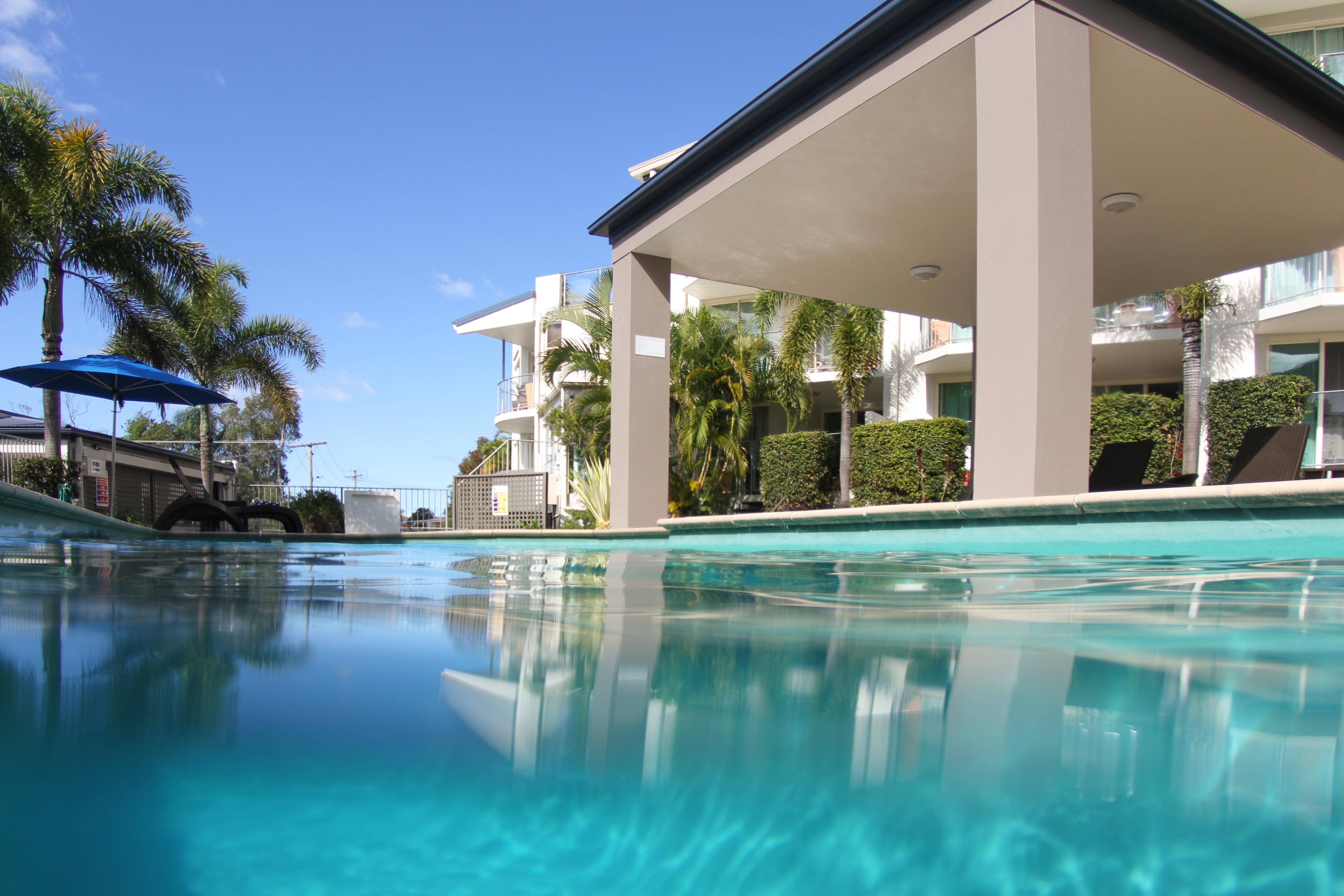 Caloundra Central Apartment Hotel Official Exteriör bild